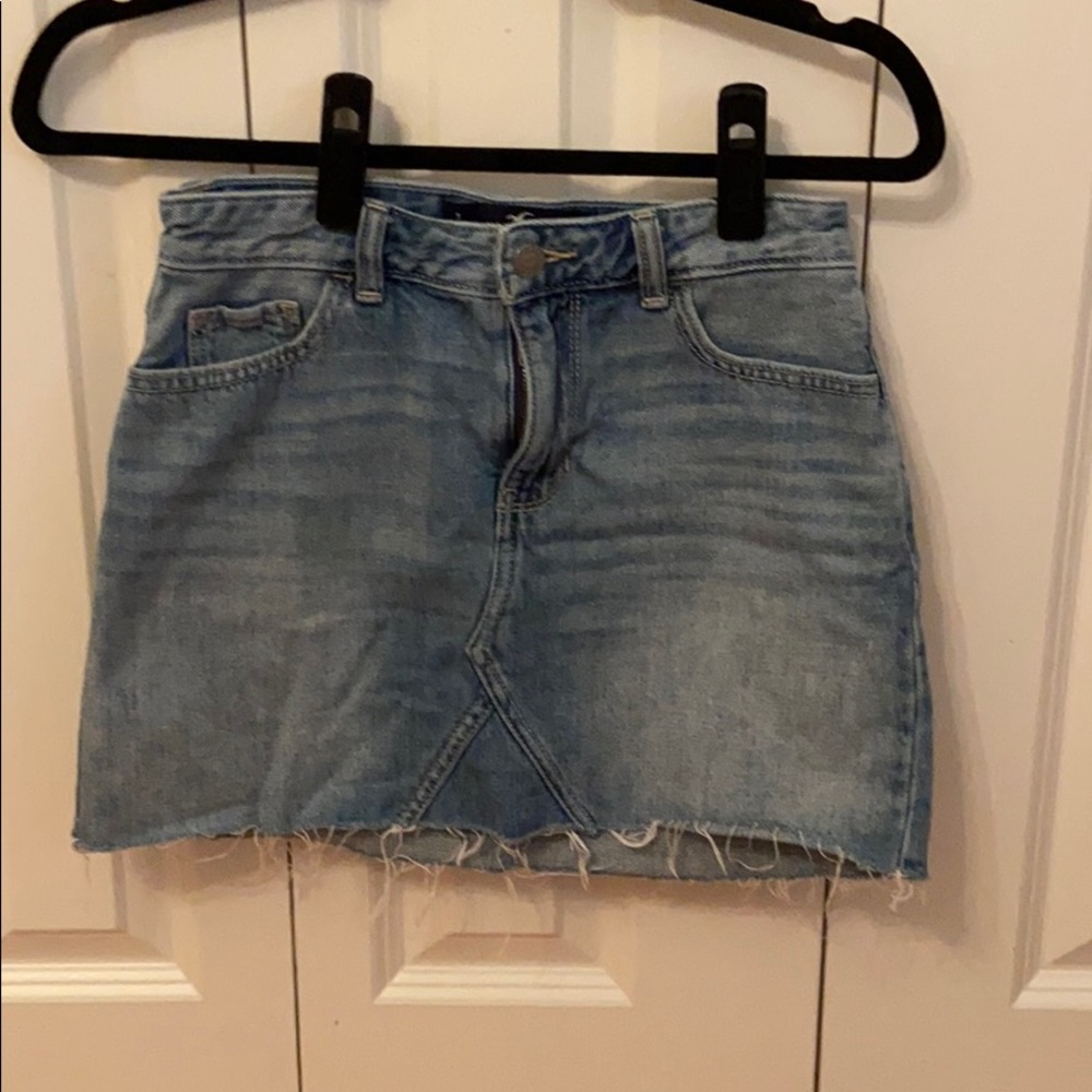Hollister Jean mini skirt, S